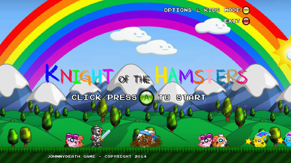 Игра Knight of the Hamsters, скриншот