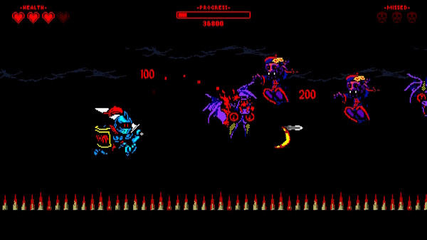 Игра Knight Terrors, скриншот