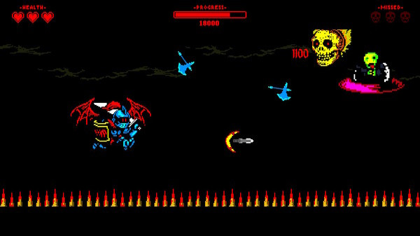 Игра Knight Terrors, скриншот