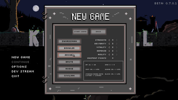 Игра Knightfall, скриншот