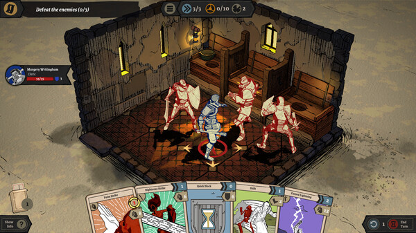 Игра Knights in Tight Spaces, скриншот