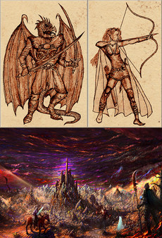 Игра Knights of the Chalice 2 - Archmage Pack, скриншот