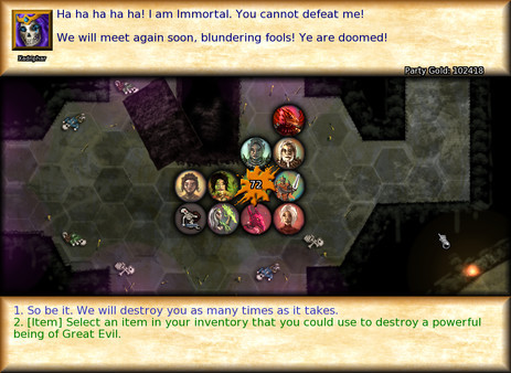 Игра Knights of the Chalice 2, скриншот