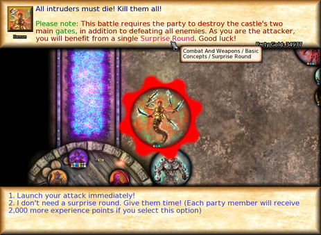 Игра Knights of the Chalice 2, скриншот