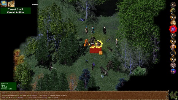 Игра Knights of the Chalice 2, скриншот