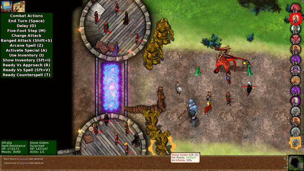 Игра Knights of the Chalice 2, скриншот