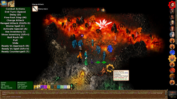 Игра Knights of the Chalice 2, скриншот