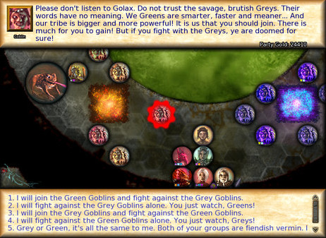 Игра Knights of the Chalice 2, скриншот