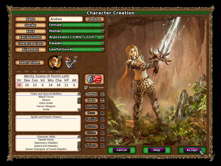 Игра Knights of the Chalice 2, скриншот