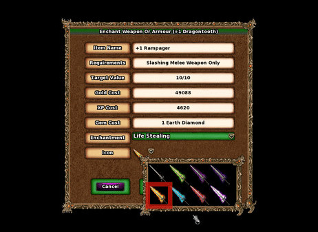 Игра Knights of the Chalice 2, скриншот