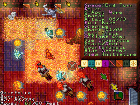 Игра Knights of the Chalice, скриншот