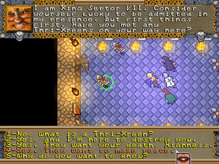 Игра Knights of the Chalice, скриншот
