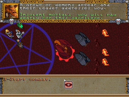 Игра Knights of the Chalice, скриншот