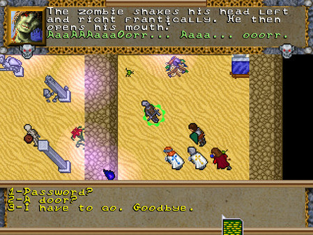 Игра Knights of the Chalice, скриншот