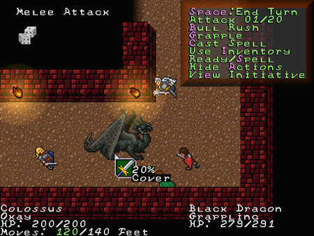 Игра Knights of the Chalice, скриншот