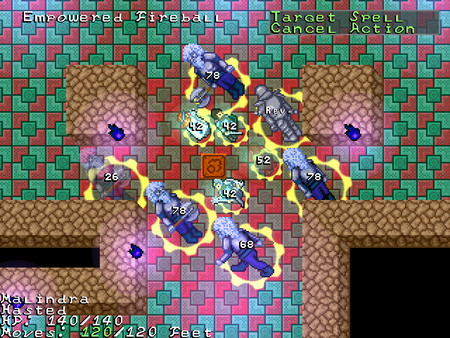 Игра Knights of the Chalice, скриншот