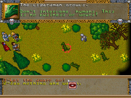 Игра Knights of the Chalice, скриншот