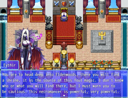 Игра Knights of the Throne, скриншот