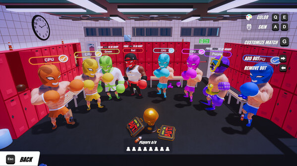 Игра Knock'Em Out, скриншот