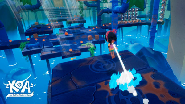 Игра Koa and the Five Pirates of Mara, скриншот
