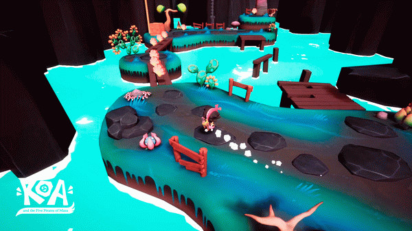 Игра Koa and the Five Pirates of Mara, скриншот