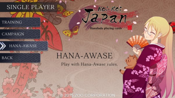 Игра Koi-Koi Japan : Hana-Awase Rule Add-On, скриншот