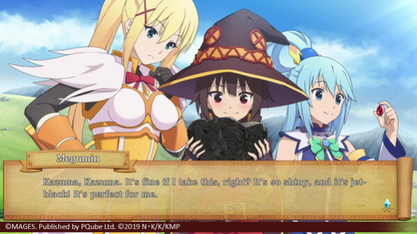 Игра KONOSUBA - God's Blessing on this Wonderful World! Love For These Clothes Of Desire!, скриншот