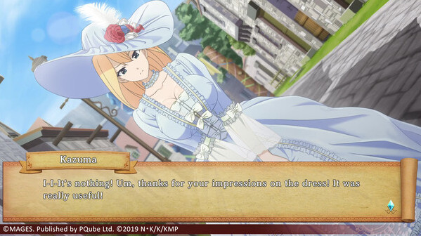 Игра KONOSUBA - God's Blessing on this Wonderful World! Love For These Clothes Of Desire!, скриншот