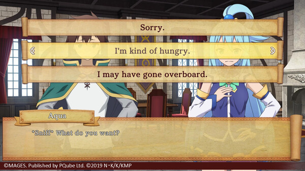 Игра KONOSUBA - God's Blessing on this Wonderful World! Love For These Clothes Of Desire!, скриншот