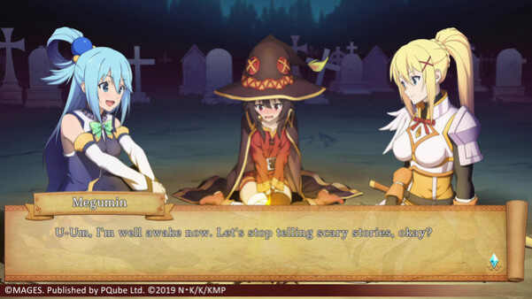 Игра KONOSUBA - God's Blessing on this Wonderful World! Love For These Clothes Of Desire!, скриншот