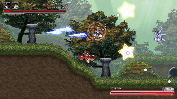 Игра Koumajou Remilia: Scarlet Symphony, скриншот