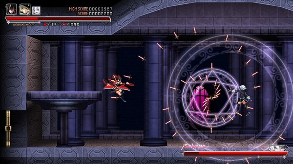 Игра Koumajou Remilia: Scarlet Symphony, скриншот