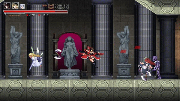 Игра Koumajou Remilia: Scarlet Symphony, скриншот