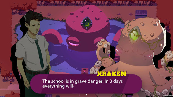 Игра Kraken Academy!!, скриншот