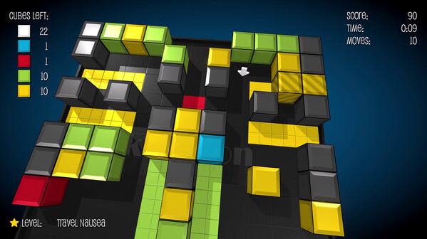 Игра Kubikon 3D, скриншот