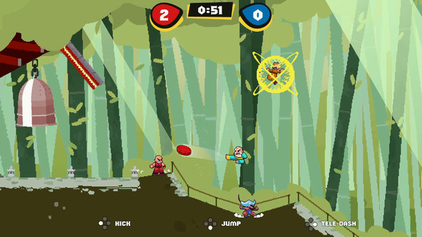 Игра KungFu Kickball, скриншот
