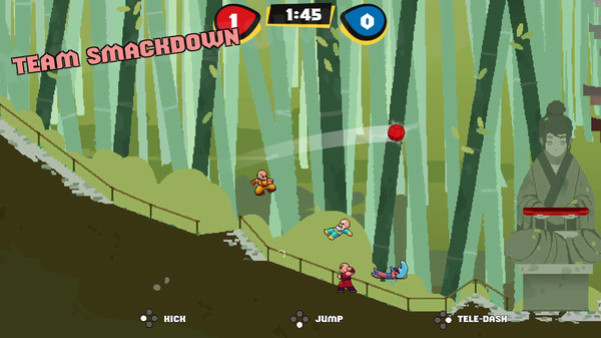 Игра KungFu Kickball, скриншот