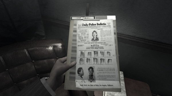 Игра L.A. Noire: The VR Case Files, скриншот