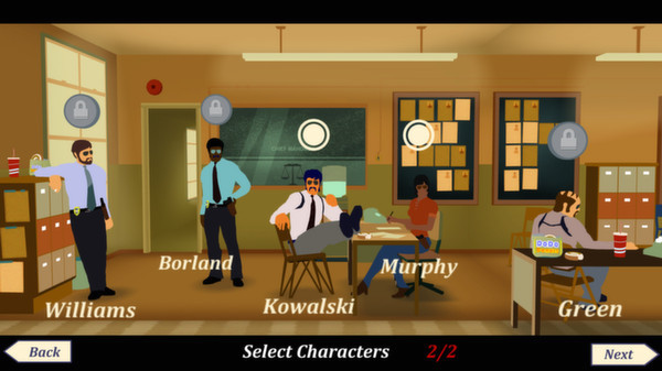 Игра LA Cops, скриншот