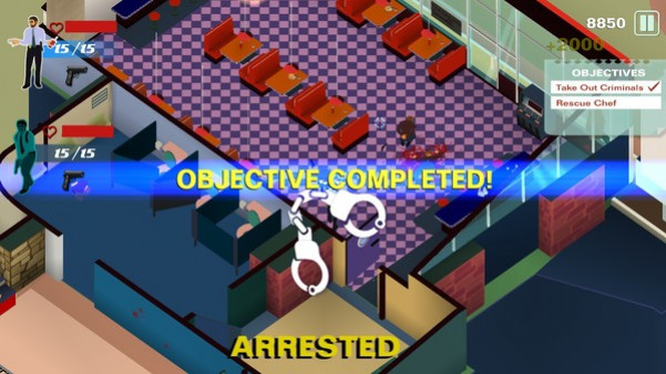 Игра LA Cops, скриншот