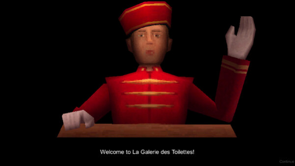 Игра La Galerie des Toilettes, скриншот