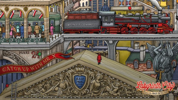 Игра Labyrinth City: Pierre the Maze Detective, скриншот