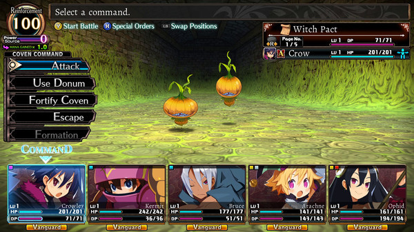 Игра Labyrinth of Refrain: Coven of Dusk, скриншот