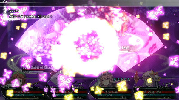 Игра LABYRINTH OF TOUHOU - GENSOKYO AND THE HEAVEN-PIERCING TREE, скриншот