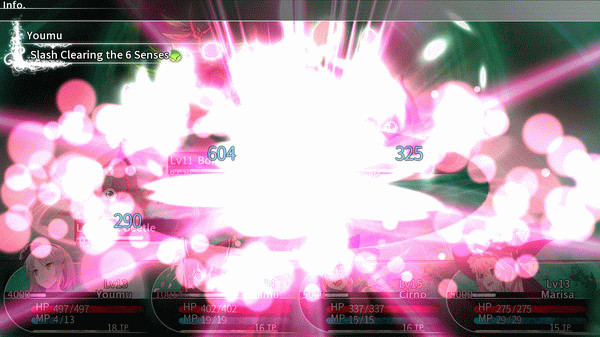 Игра LABYRINTH OF TOUHOU - GENSOKYO AND THE HEAVEN-PIERCING TREE, скриншот