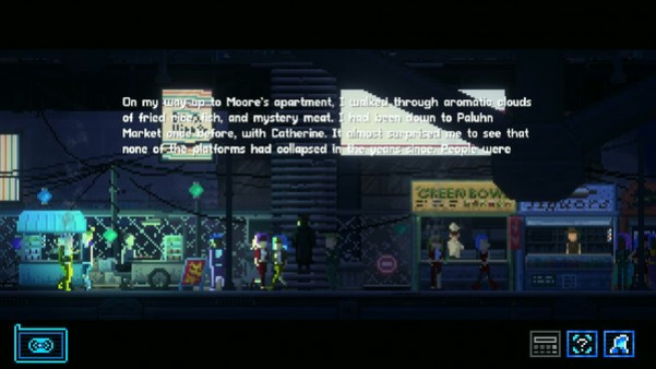 Игра Lacuna – A Sci-Fi Noir Adventure, скриншот