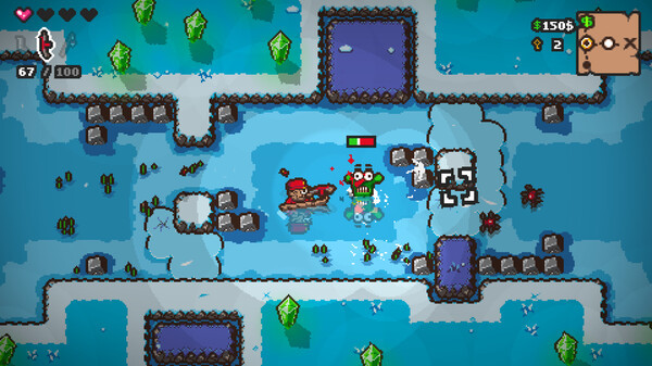 Игра Lake of Creatures, скриншот