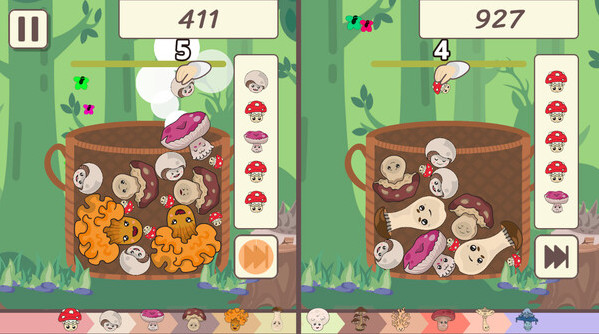 Игра Land of Mushrooms, скриншот