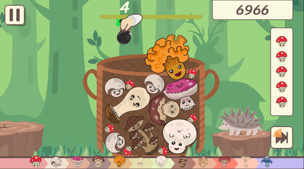 Игра Land of Mushrooms, скриншот