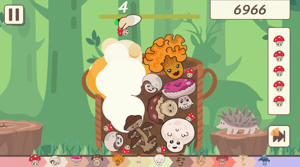 Игра Land of Mushrooms, скриншот